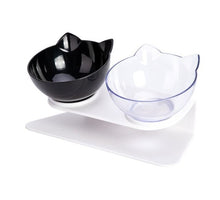 Load image into Gallery viewer, Non-slip Double Cat Bowl