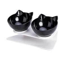 Load image into Gallery viewer, Non-slip Double Cat Bowl