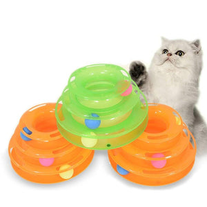 Three Levels cat toy Tower