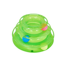 Load image into Gallery viewer, Three Levels cat toy Tower
