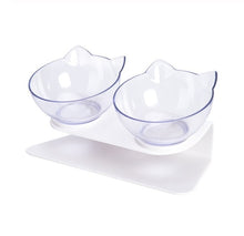 Load image into Gallery viewer, Non-slip Double Cat Bowl
